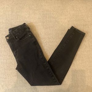 Black High Rise Curvy Jegging Jeans